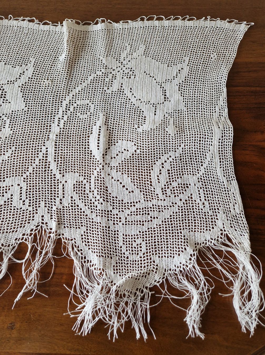 Vorhänge: Vorhang, Häkelspitze , Landhaus – Neu (gemäss Beschreibung) aus Bern von Antikbatik 3