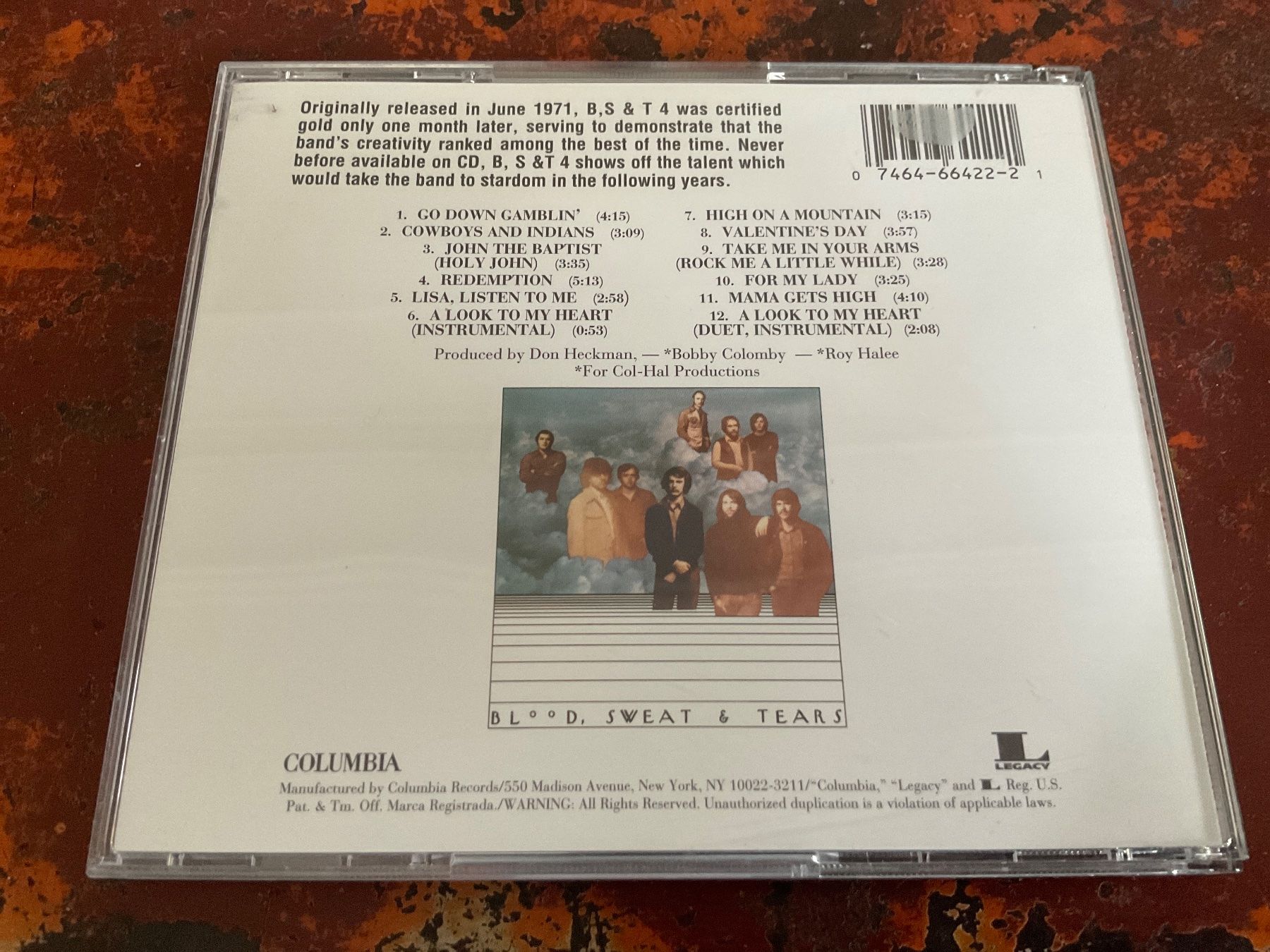 CD: Blood,Sweat &Tears 4.  CD – Usato da Delémont venduto da vinylfreak01 1