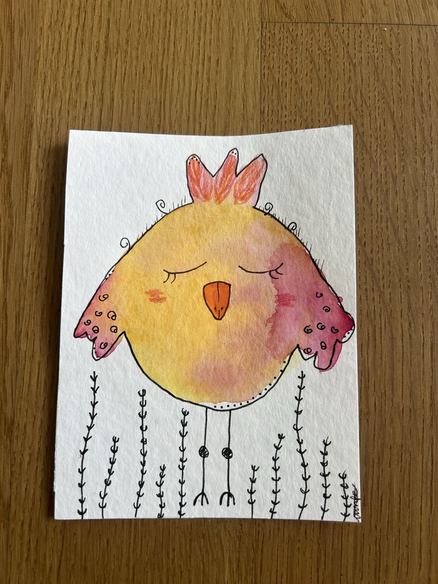 Karten: Karte Vogel – Gebraucht aus Schöftland von DesignbyNaja