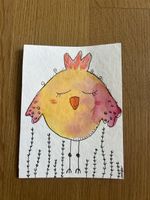 Karte Vogel