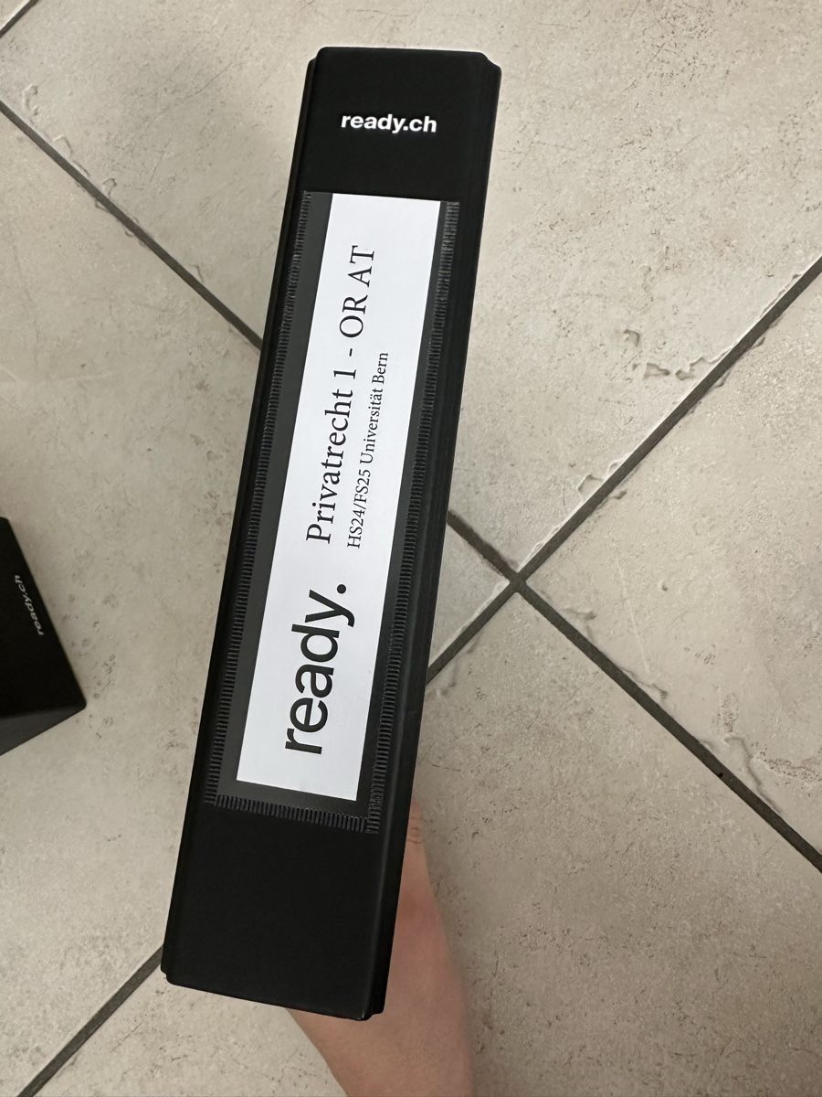 Libri: Ready Privatrecht 1 OR AT – Nuovo (secondo la descrizione) da Ipsach venduto da ale_v82h 1