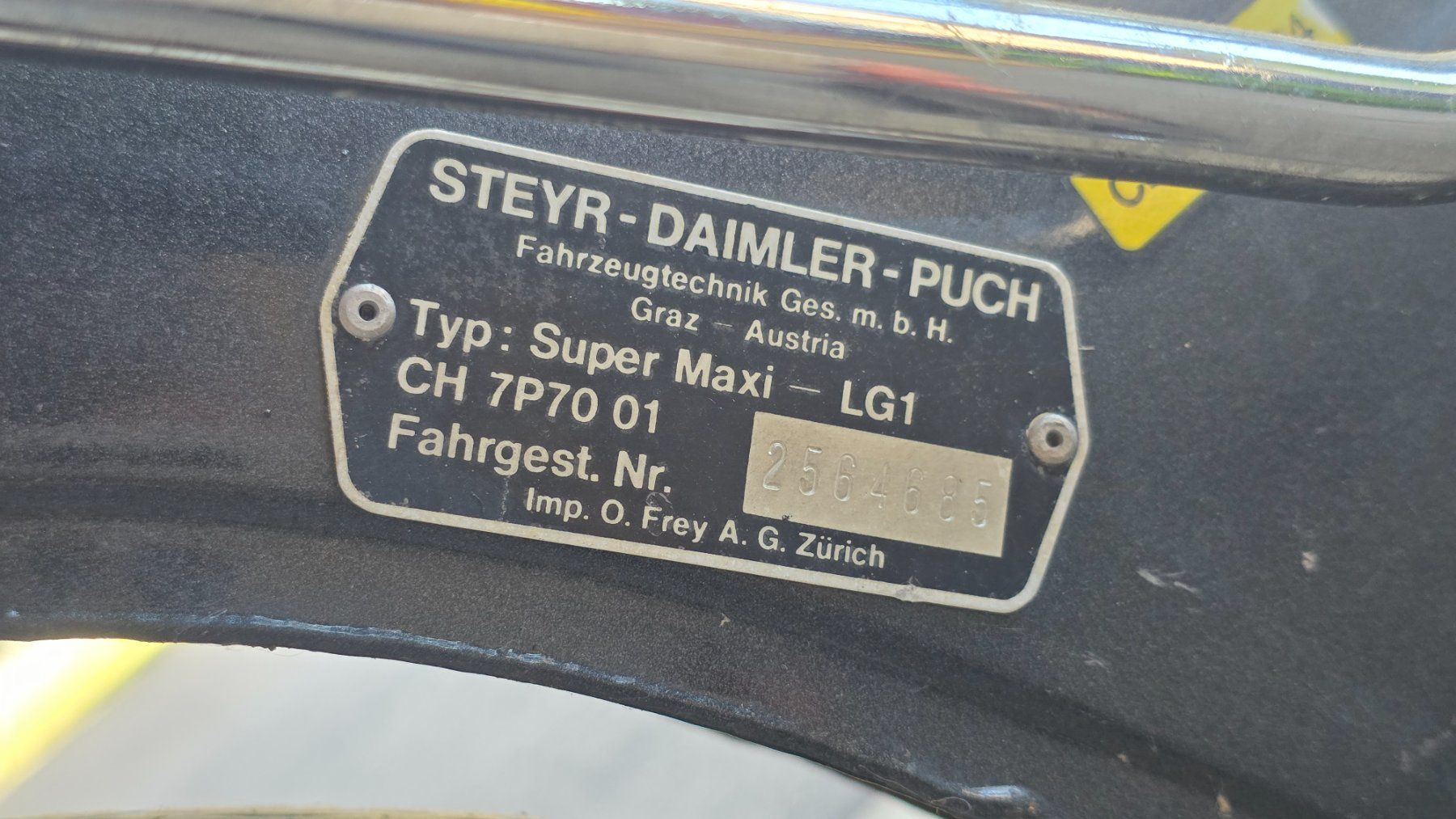 Puch Ciclomotori: Puch Super Maxi LG1 – Usato da Heerbrugg venduto da keeroo 3
