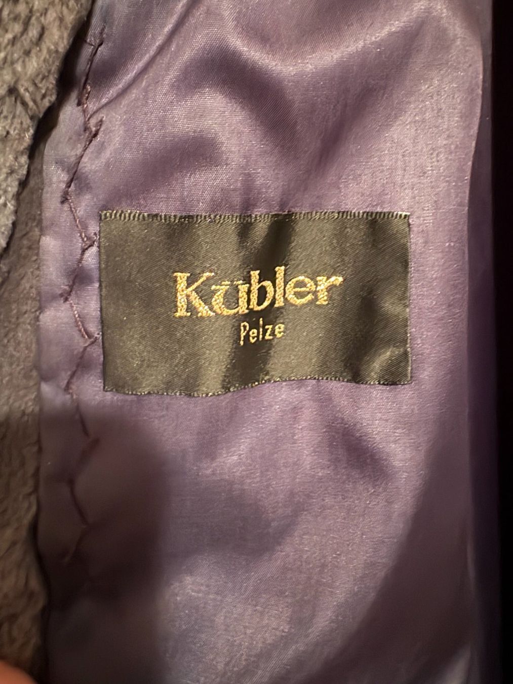 Kübler Cappotti: Kubler Pelzmantel, Grösse 40 – Usato da Klingnau venduto da hern01 2
