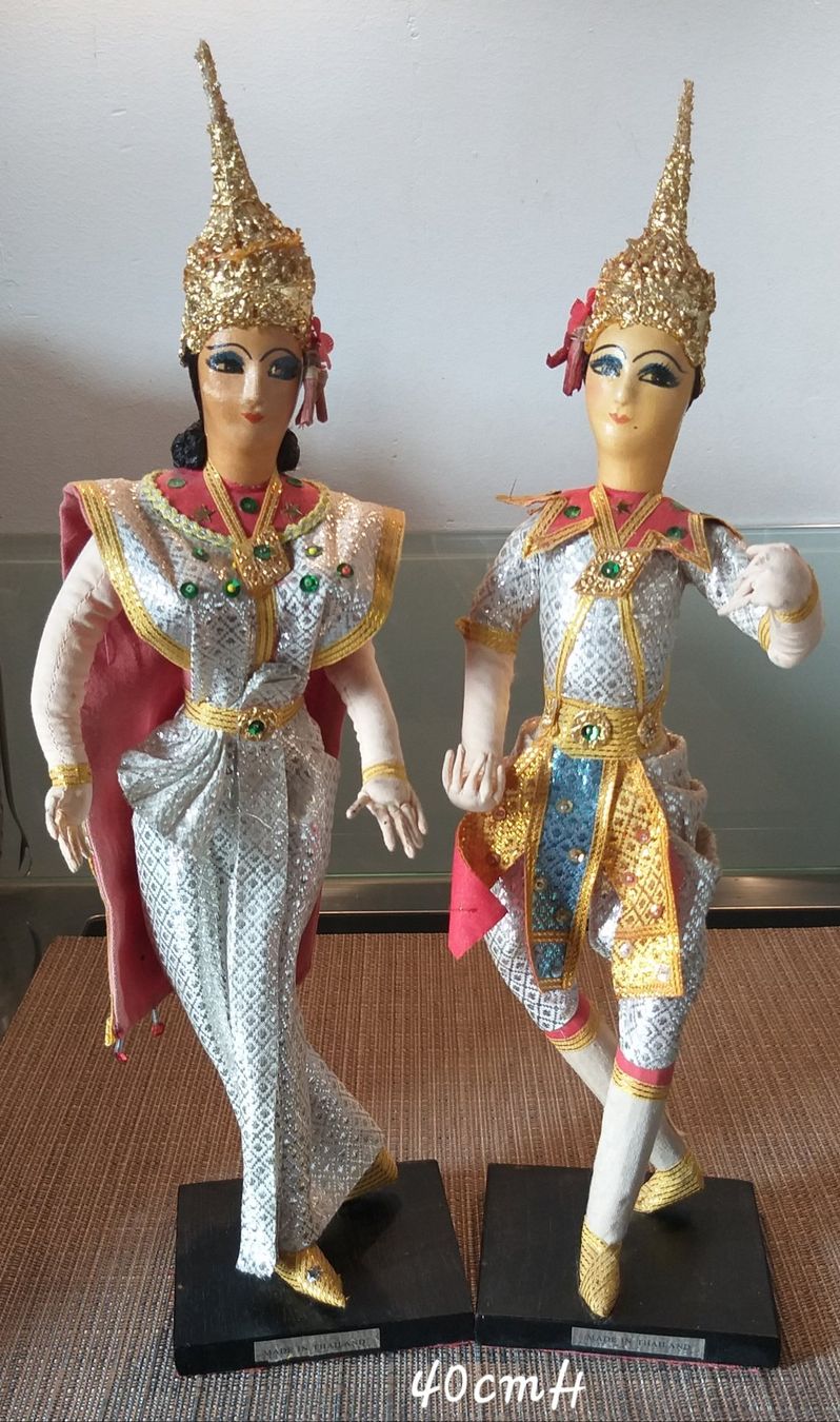 Statuette: Original Thai Tanzfiguren Vintage – Usato da Rodels venduto da sol_pq169