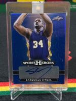 🔥 SHAQUILLE O’NEAL AUTO 11/15 🔥   🏀 2018 LEAF METAL SPORT
