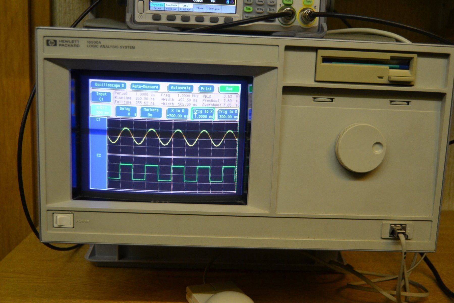 Hewlett Packard Messen: HP 16500A LOGIC ANALYSIS SYSTEM – Gebraucht aus Wil SG von fanofrio