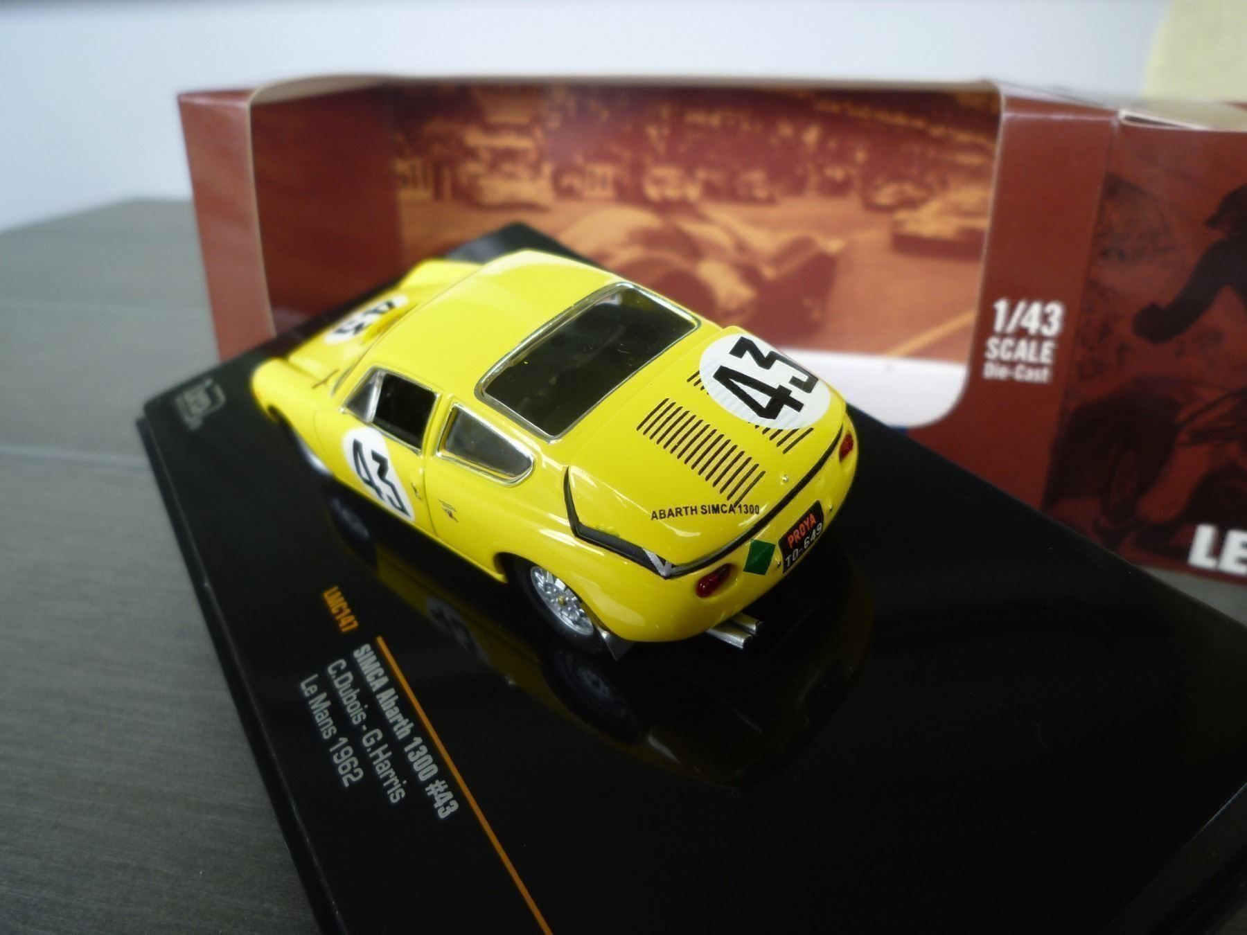 Modellini d'auto: Simca Abarth 1300 (Le Mans 1962) – Nuovo e nell'imballaggio originale da Flawil venduto da Imperiosud 2