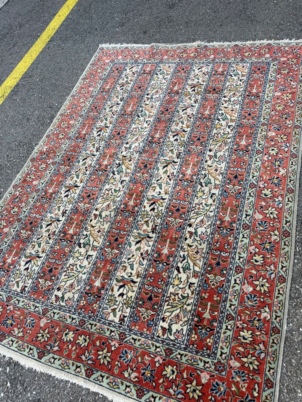 Teppiche: Alter orientalischer persischer Teppich (Tabriz) – Gebraucht aus Höri von ato_7v9f 6