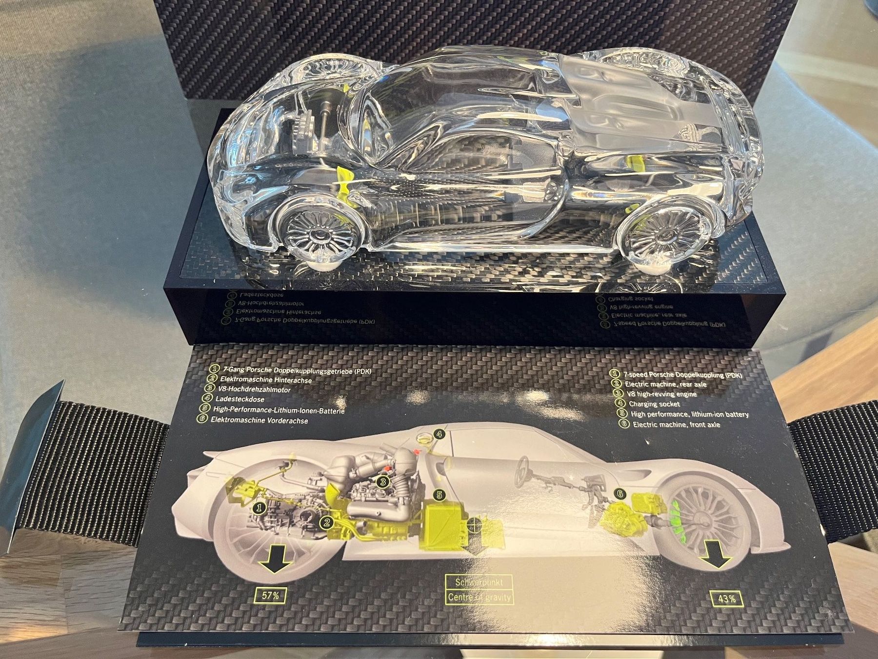 Porsche Modellini d'auto: Porsche 918 Spyder Glasmodell – Usato da Kradolf venduto da Zimi78 1