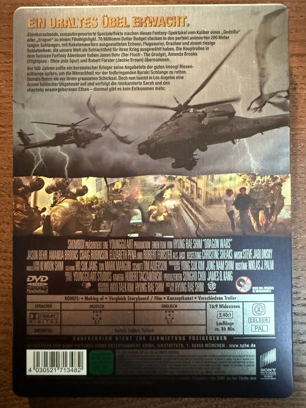 Tutti i DVDs: Dragon Wars - Steelbook – Usato da Zürich venduto da FilmFreunde 1