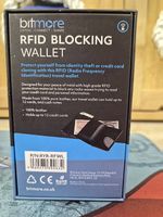 Porte monnaie (carte) anti RFID Bitmore