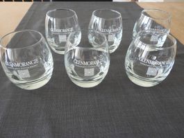 Glenmorangie Whisky Tumbler Gläser, 6 Stück