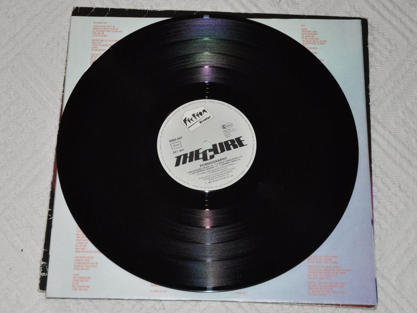 Dischi in vinile: LP The Cure - Pornography – Usato da Boll venduto da Theodora15 4