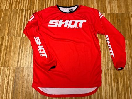 Shot Racing Raw Trikot Bike / MX in Grösse L