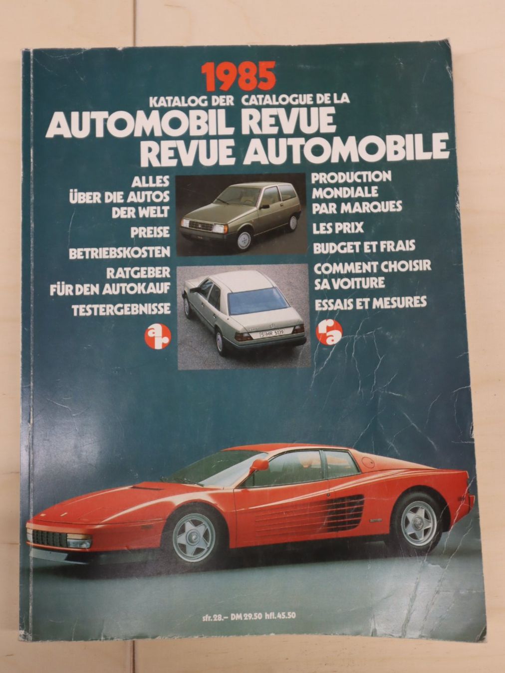 Bücher: AR Automobile Revue Katalog 1985 – Gebraucht aus Emmetten von Super008