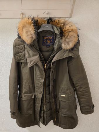Woolrich Parka 2 in 1, Khaki, Grösse L