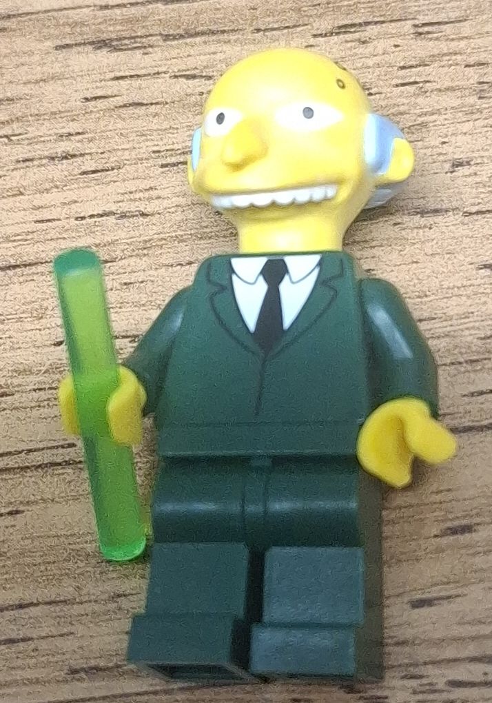 Lego Kit di costruzioni: Lego Simpsons Mr Burns Figur mit Zepter – Usato da Lyss venduto da Nigudasschaf