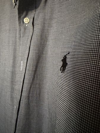 Ralph Lauren Hemd Slim Fit Grösse L kariert dunkel