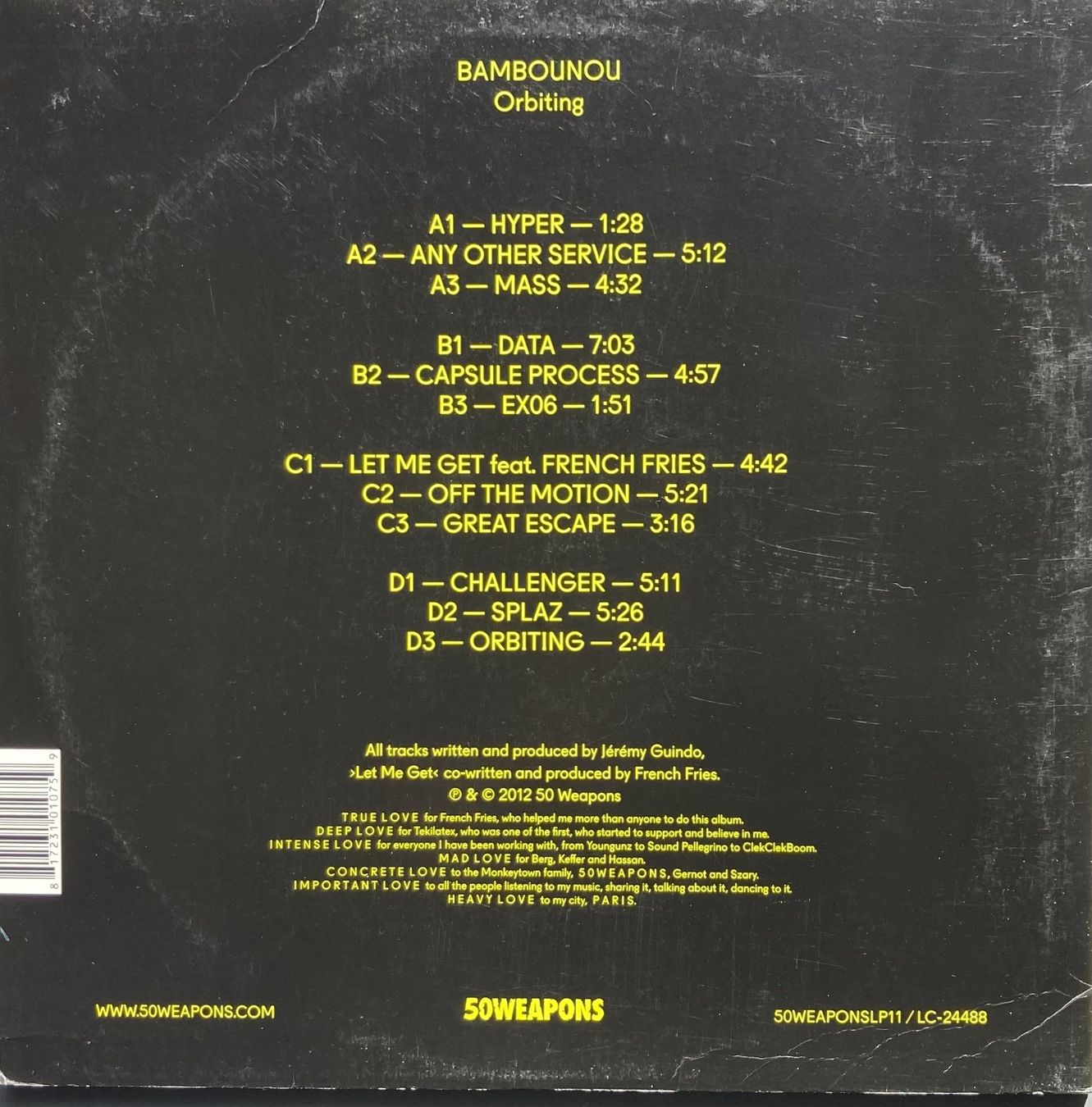 Dischi in vinile: BAMBOUNOU - ORBITING – Usato da Poliez-Pittet venduto da Newtown-Records 1
