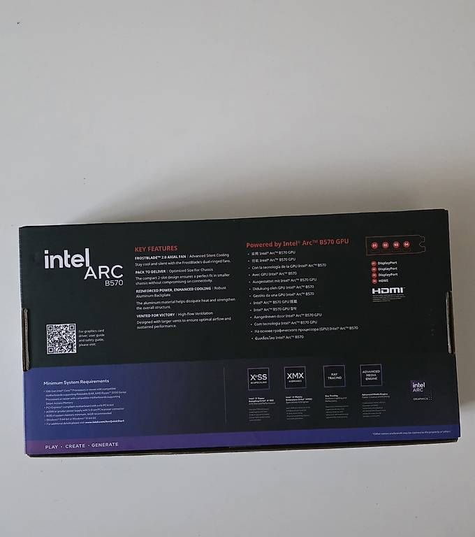 Schede grafiche: Intel Arc B570 10GB Grafikkarte – Usato da Frauenfeld venduto da Pea_fj7 1
