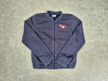 Glitzersweatjacke von S.Oliver Gr. 128/134