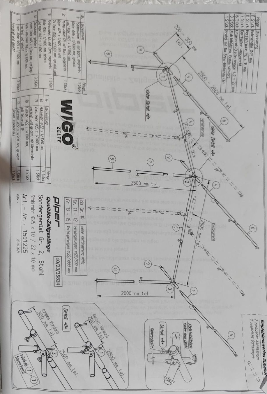 Verande & Tende da sole: Auvent caravane complet de qualité utilisé une fois – Nuovo (secondo la descrizione) da Donatyre venduto da lau_zff5 4