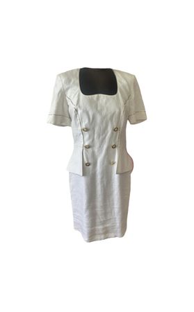 Escada Vintage Leinenkleid – Margaretha Ley Ära