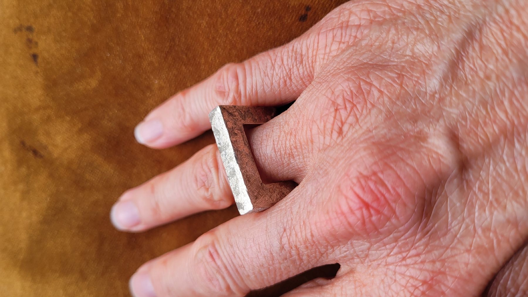 Anelli: Fingerring Silber – Usato da Gams venduto da kat_lg5l 2
