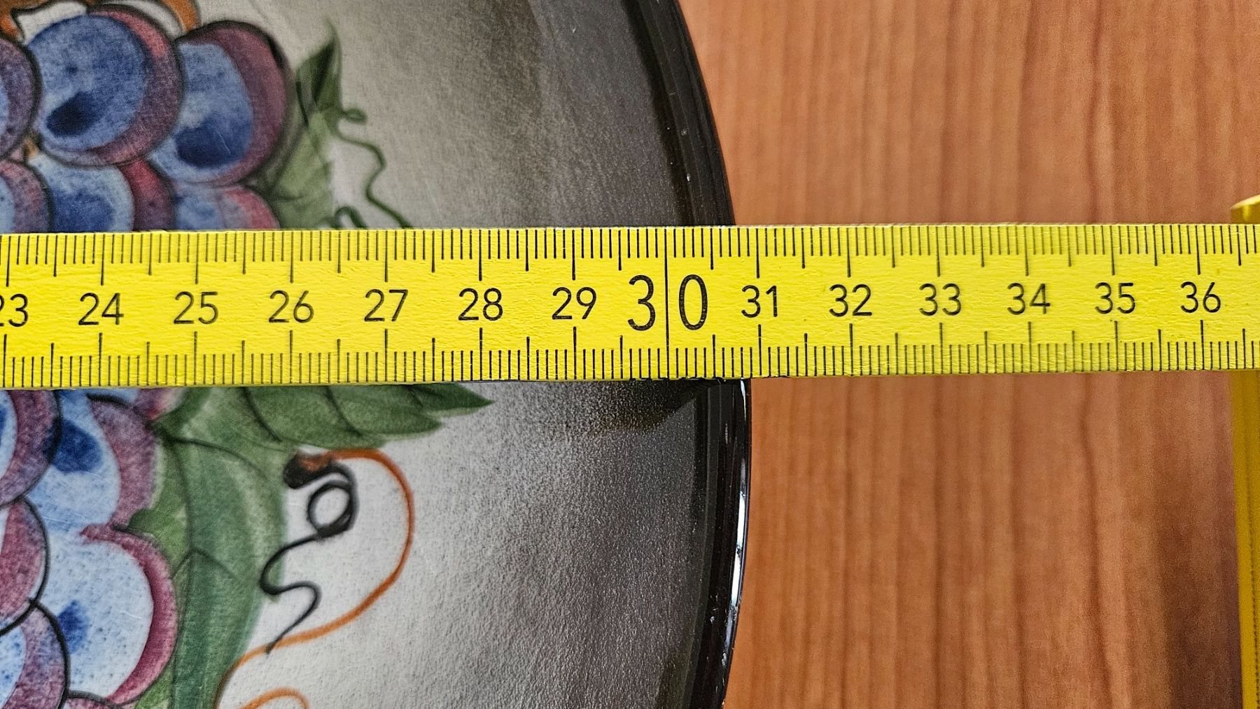 Teller: Piatto in ceramica Weiningen uva – Gebraucht aus Melano von H-Sara 1