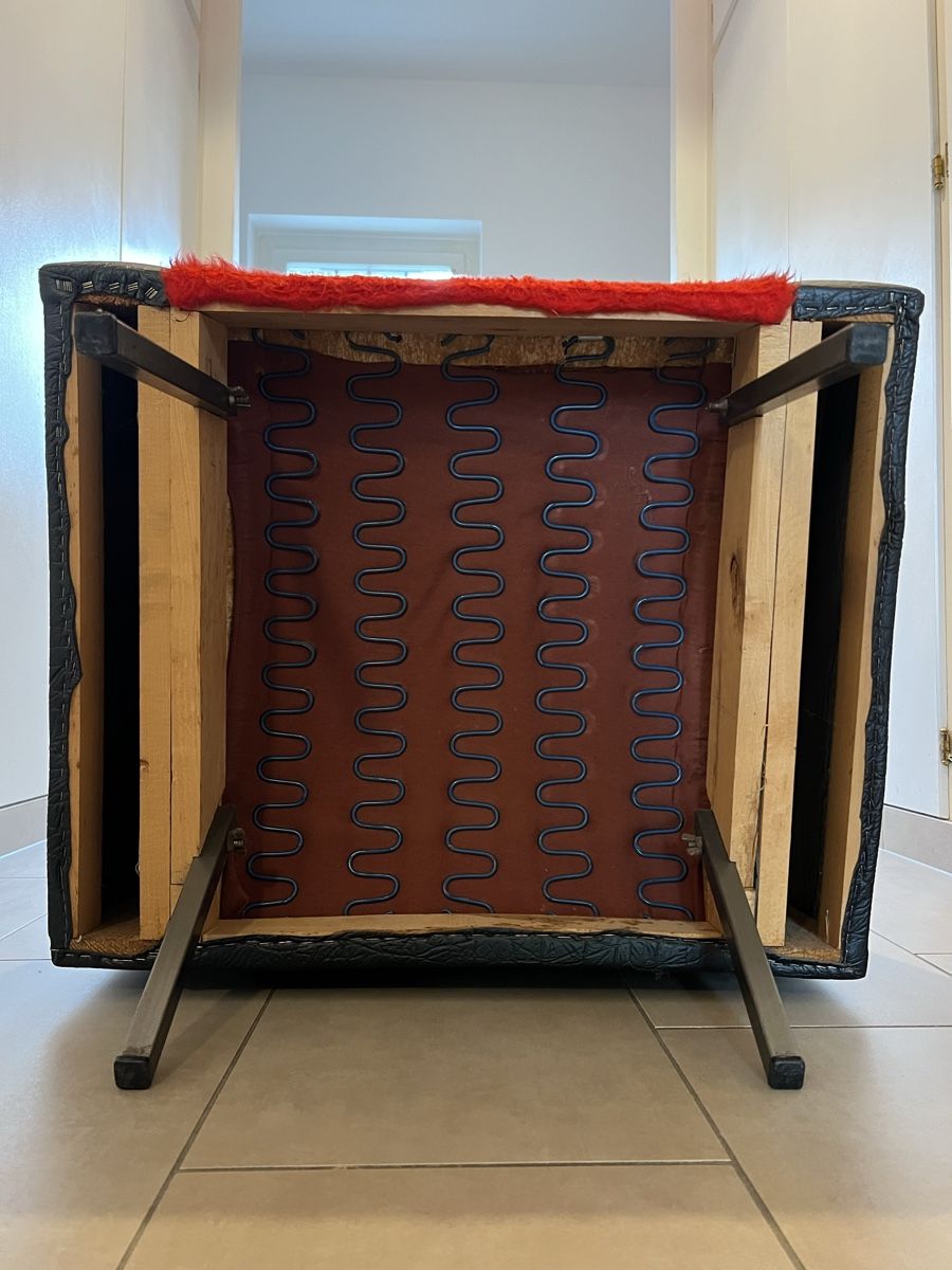 Sessel: Fauteuil en Skaï, style Rétro – Gebraucht aus Bulle von ABELiAM 6