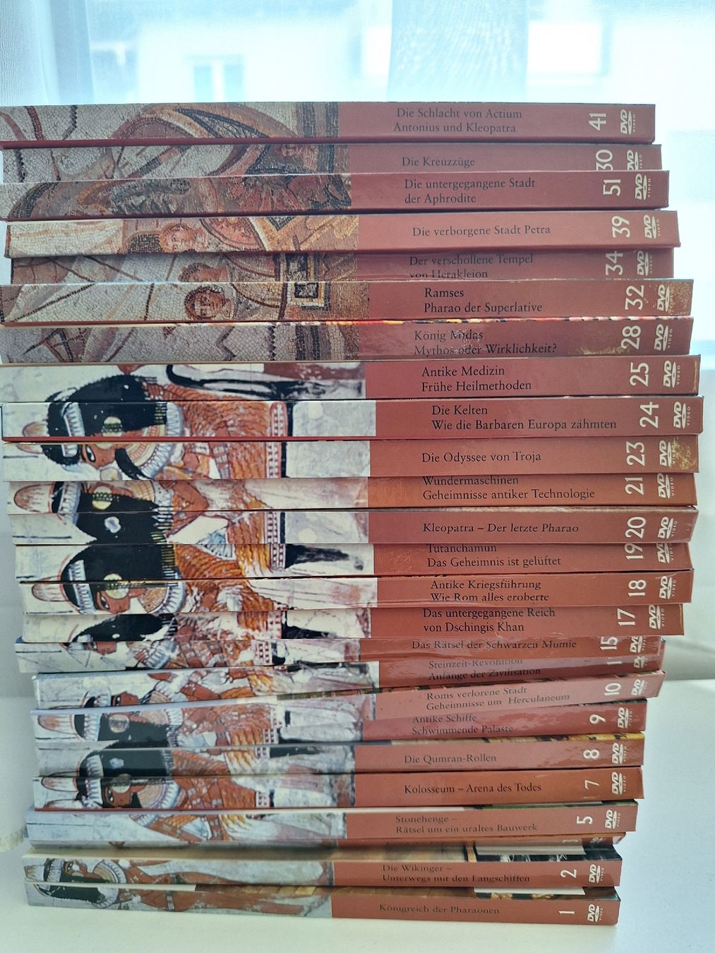 Tutti i DVDs: 25 Dokufilme alte Kulturen – Usato da Pfäffikon SZ venduto da TobyPeterson