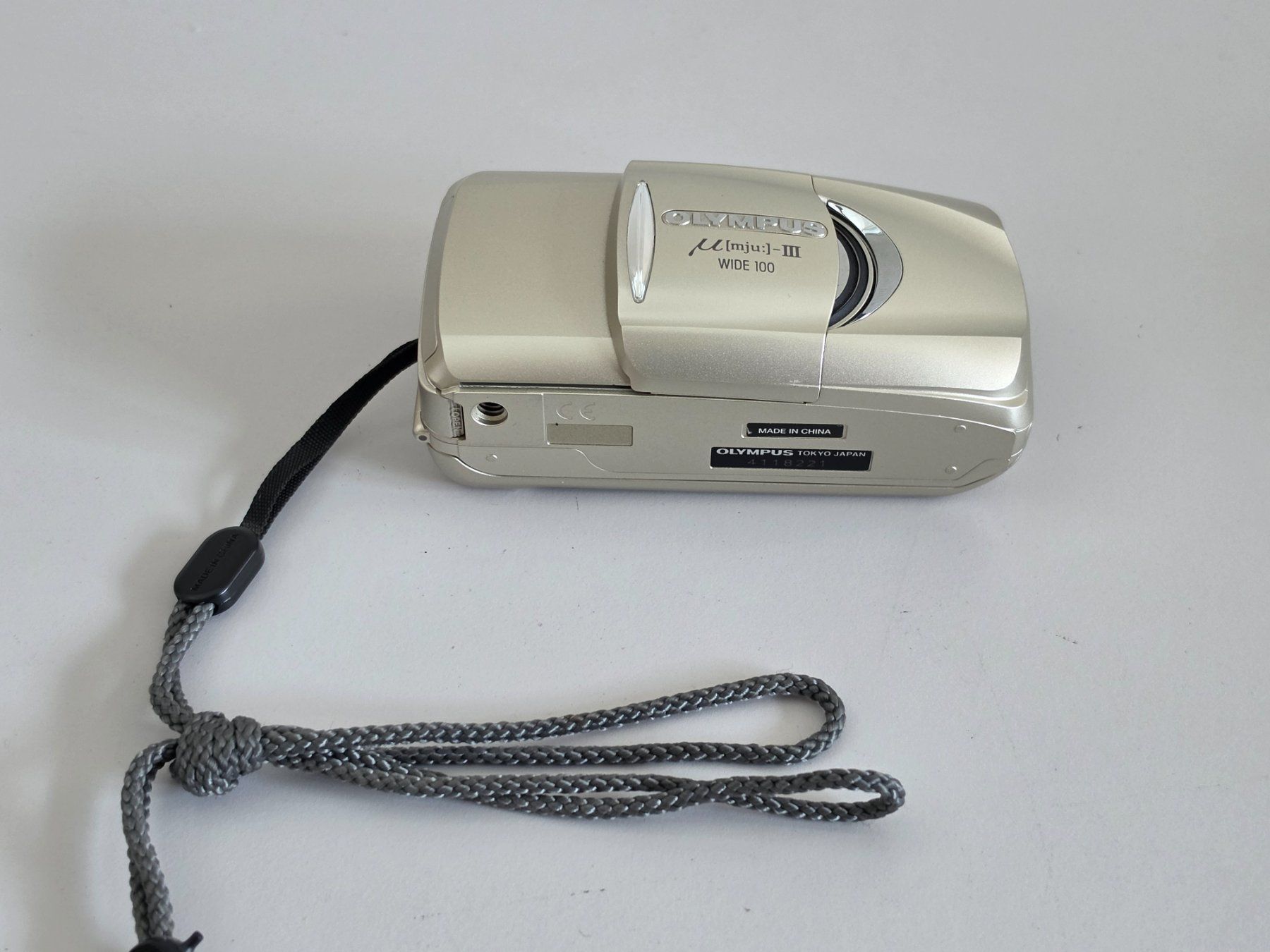 Olympus Kamera: Olympus Mju III Wide 100 - Kompaktkamera - 2002 – Gebraucht aus Birr von DisDas 1