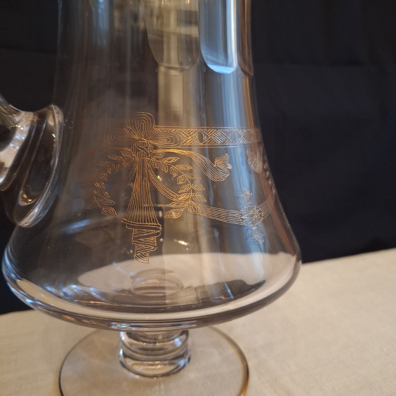Caraffe: Versand möglich! Grosse, elegante Karaffe, Krug – Usato da Winterthur venduto da Goldpipau 8