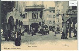Lugano - Via Nassa - animee