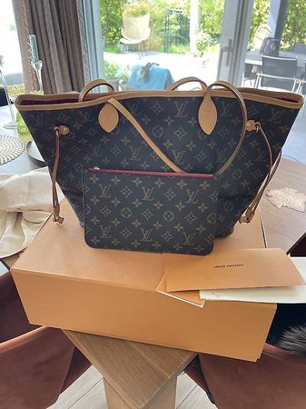 Full set - Louis Vuitton Neverfull M monogram 