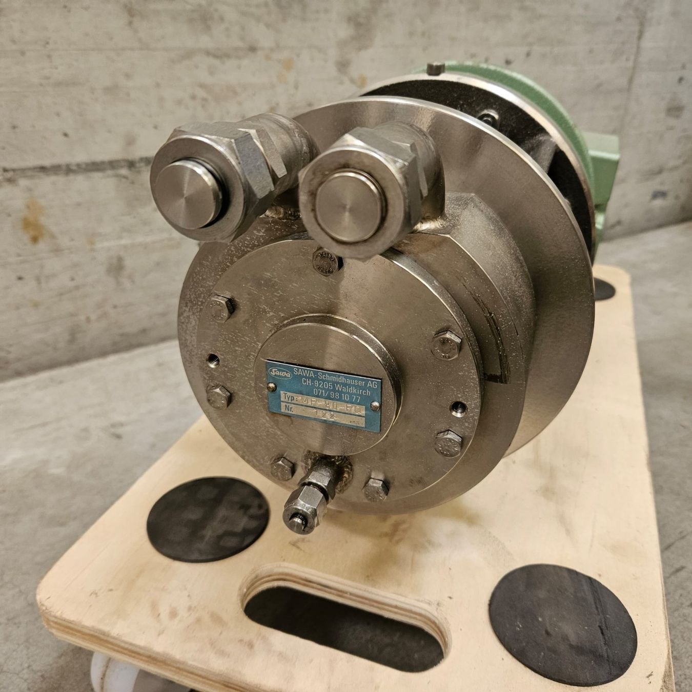 Laborzubehör: SAWA Peripheralradpumpe MP-80-RQ – Gebraucht aus Niederdorf von LeptonAG_Labor 2
