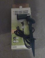 Spot Gartenlampe E27 mit Steckfuss