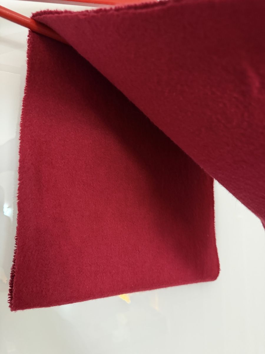 Foulard & Sciarpe: 100% Kaschmirschal in bordeauxrot – Usato da Grenchen venduto da servet.t 3