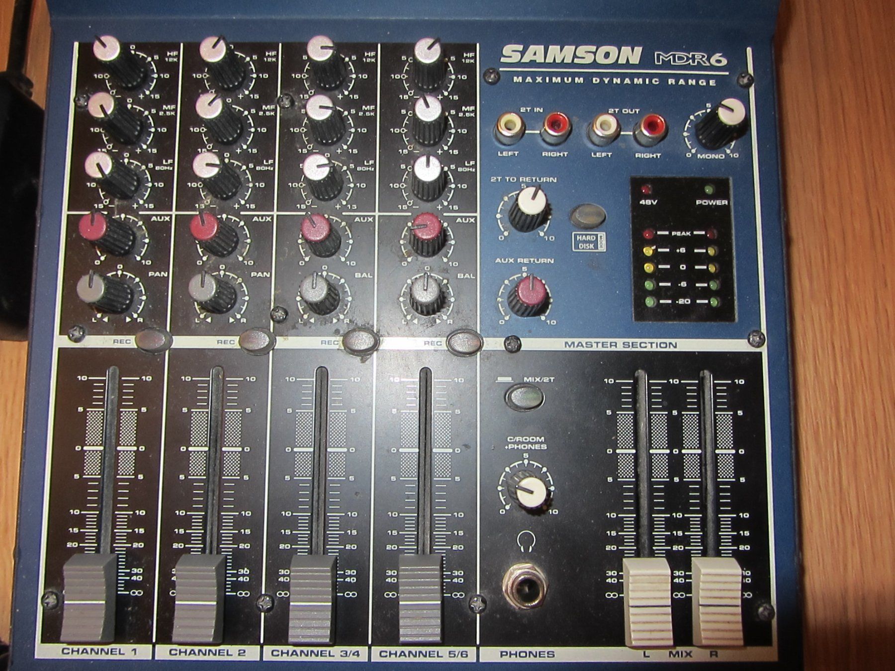 Console di mixaggio: Samson MDR6 Mischpult – Usato da Zürich venduto da bigboss 1