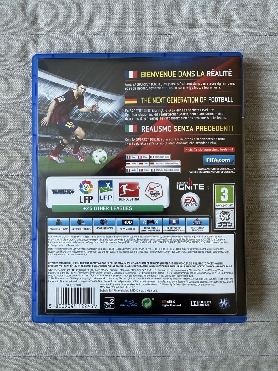 Sony Giochi: FIFA 14 für PS4 – Usato da Thunstetten venduto da Virus_33 2