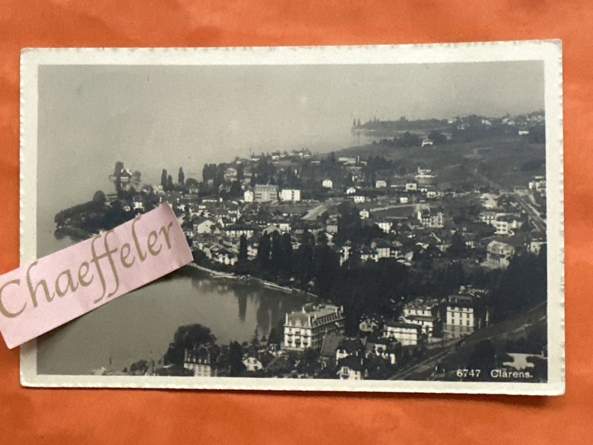 Cartes postales: 1916 6747 Clarens. – D'occasion à Zürich par Chaeffeler