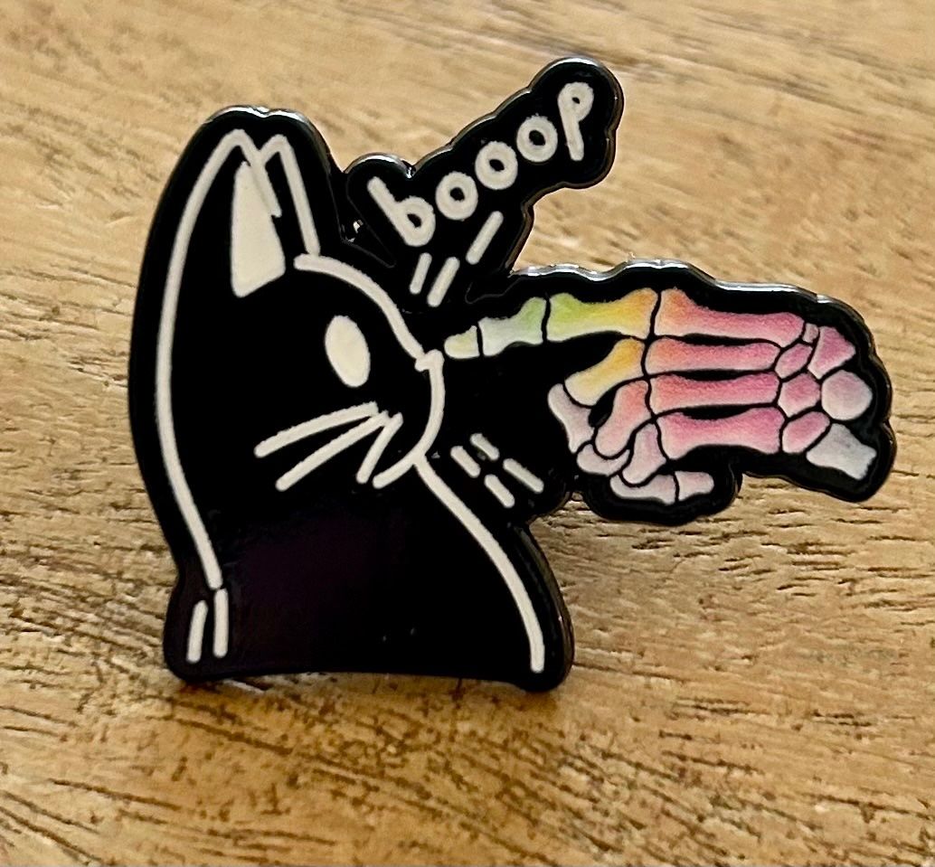 Plaketten & Abzeichen: Lustiger Pin Katze – Neu und originalverpackt aus Geneve von vane267