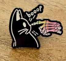 Lustiger Pin Katze