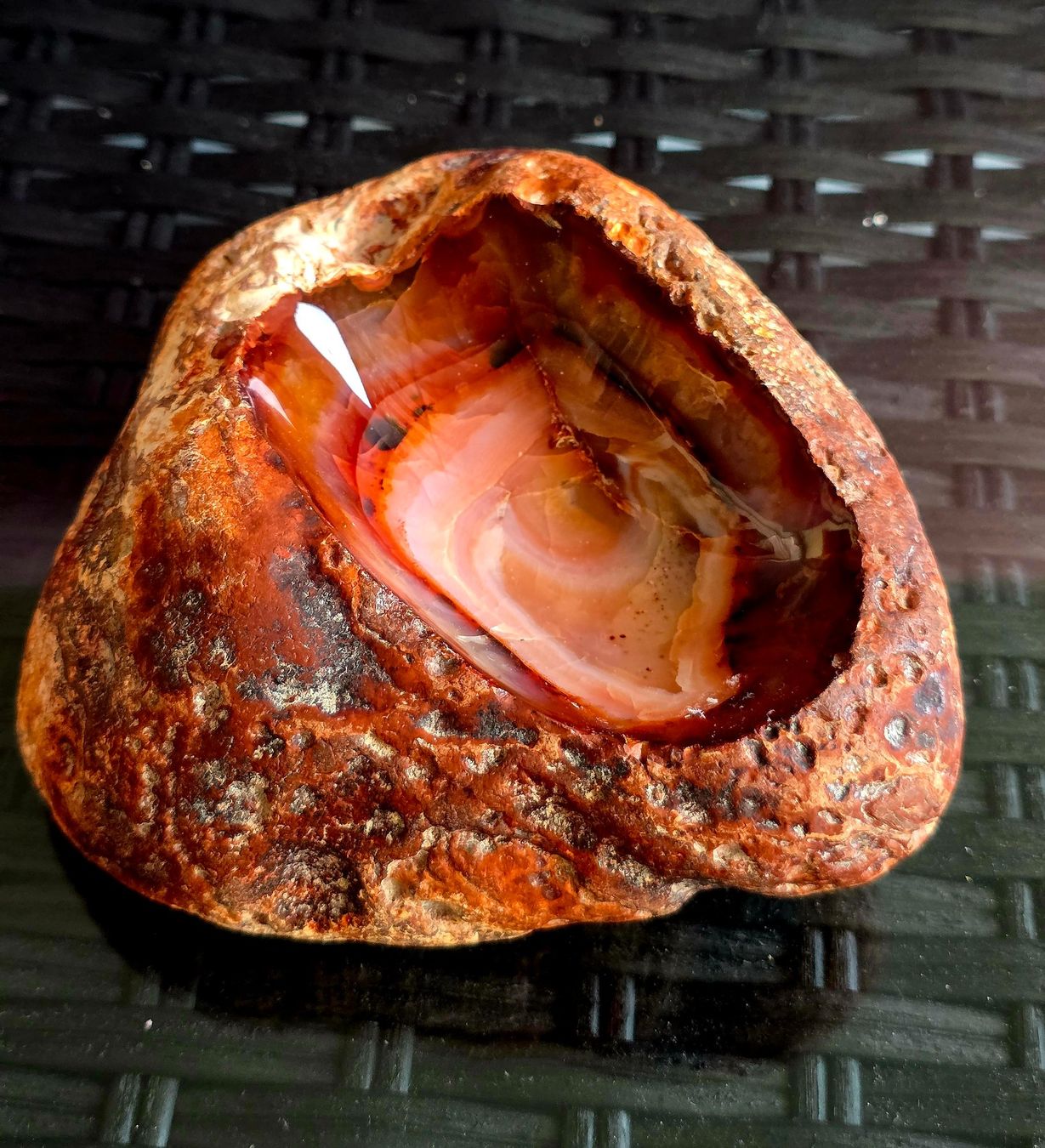 Minerali & Pietre curative: Karneol Schale 664g – Nuovo (secondo la descrizione) da Matzingen venduto da Shay_Crystalz