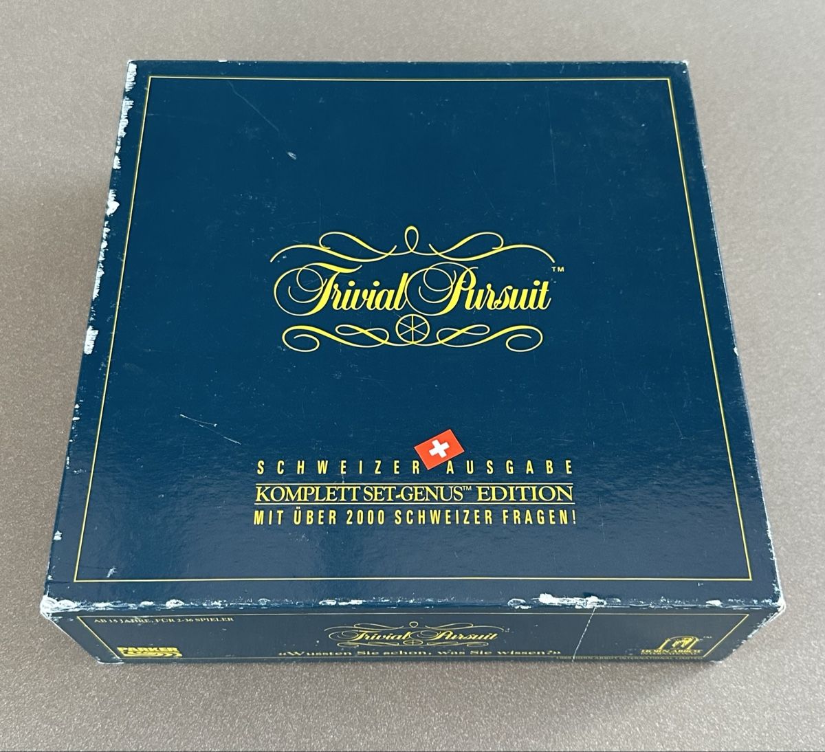 Parker Giochi: Trivial Pursuit Schweiz Edition – Usato da Uerikon venduto da Eadler