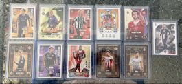 11 Topps Match Attax Fussballkarten Set neuwertig