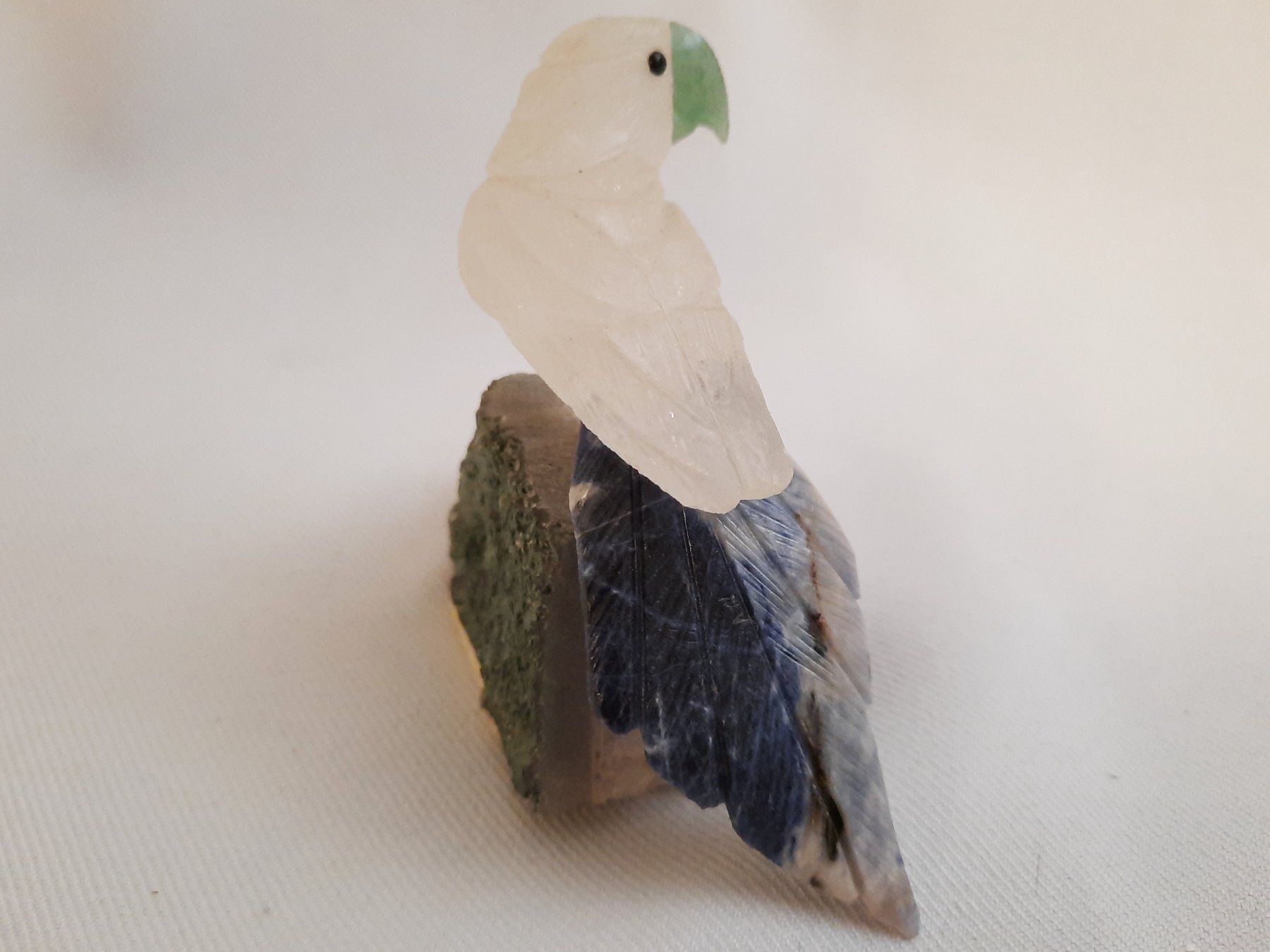 Minéraux & Lithothérapie: 2 Amethyst mit Papagei – D'occasion à Beinwil am See par Restwert_Beinwil 7