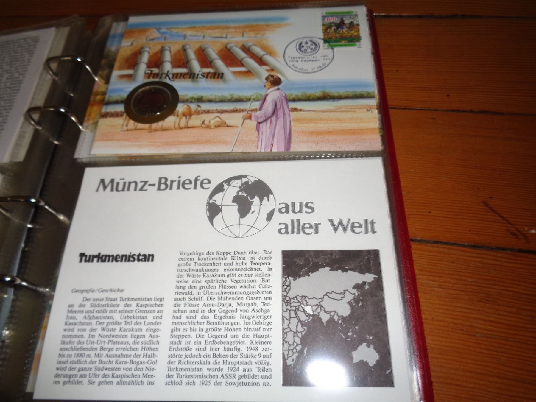 Tutti le monete: Münzbrief Turkmenistan – Usato da Olten venduto da Disc-Verkauf