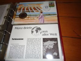 Münzbrief Turkmenistan