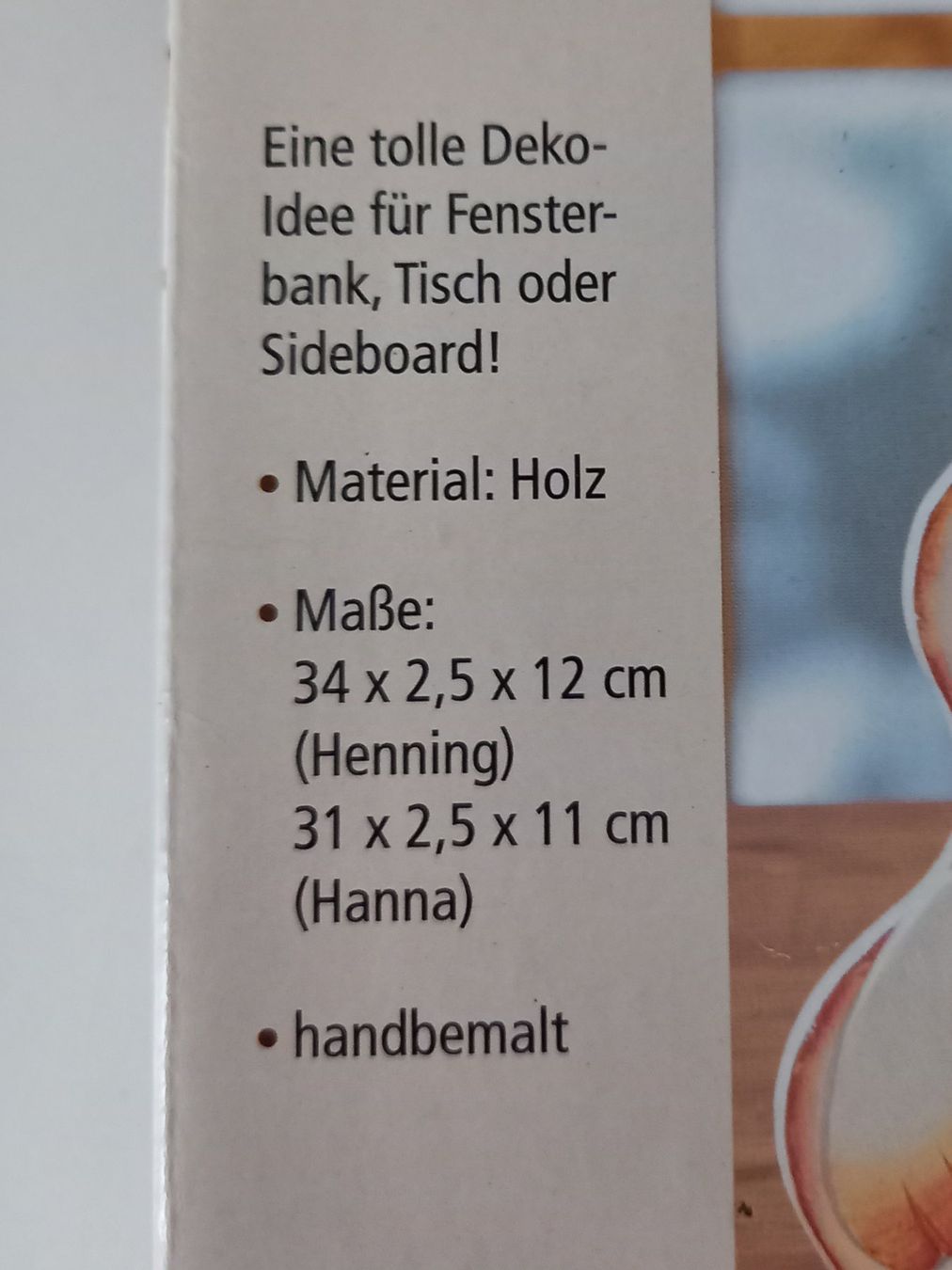 Tutte le decorazioni: 2er Set Schlenkerhühner / 'Kantenhocker' von Weltbild – Usato da Obernau venduto da Corolli 4
